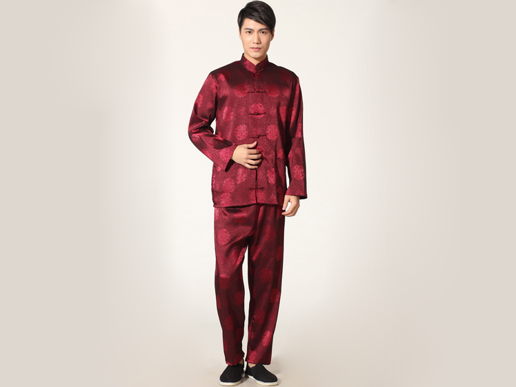 Tai Chi Clothing Long-sleeve Casual Style Linen Suit